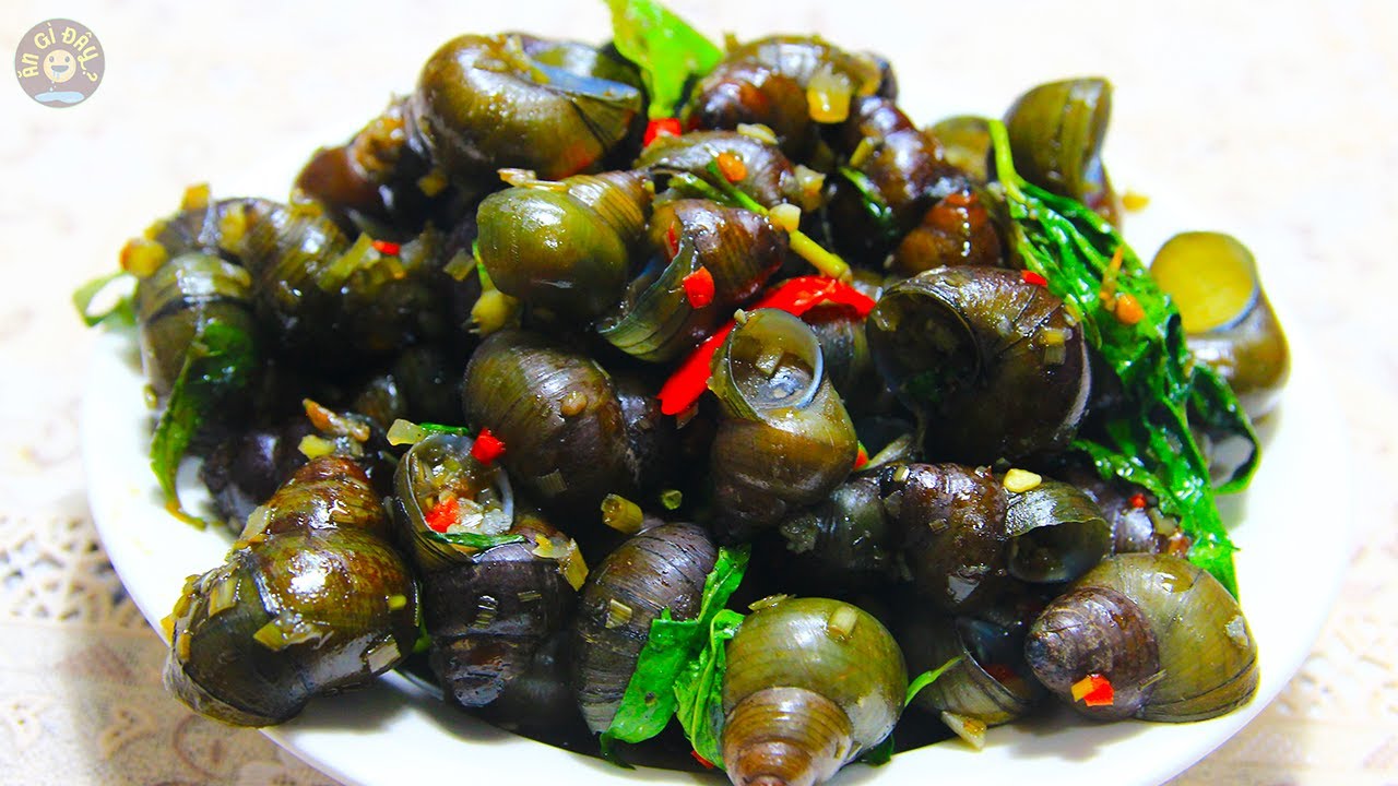 Ẩm thực Hạ Long - đặc sản ốc xào