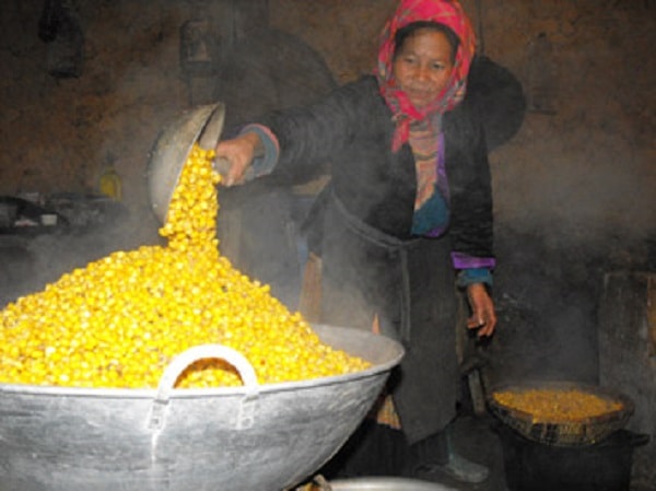 Chế biến rượu ngô